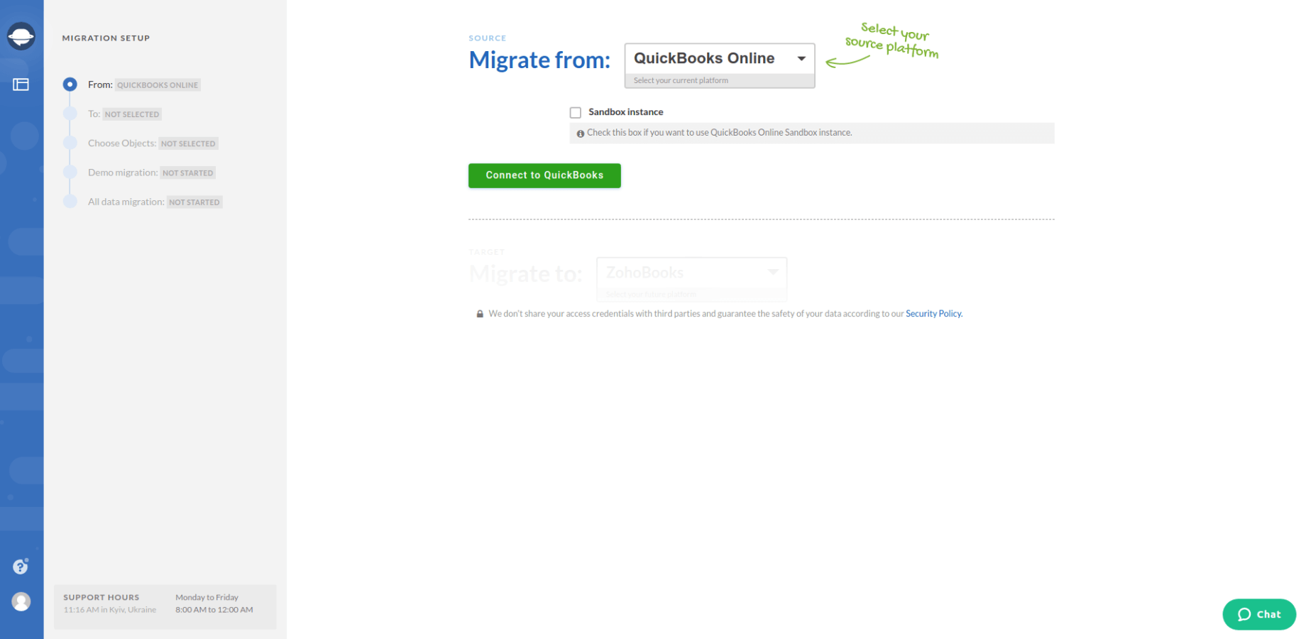 Zoho Books Migration Source