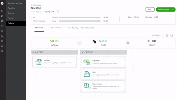 Project Management QuickBooks Review