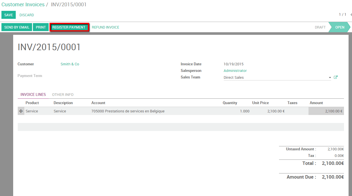 Bank Reconciliation Odoo Accounting