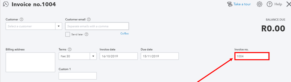 Switch Invoice QuickBooks Online