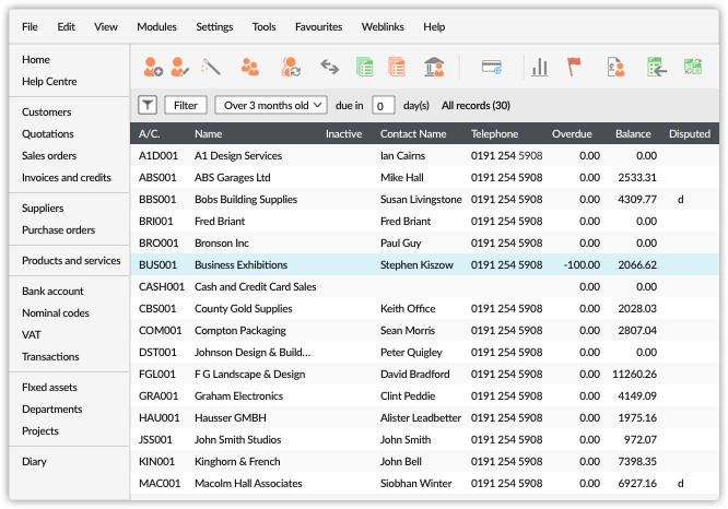 Sage Sales Management