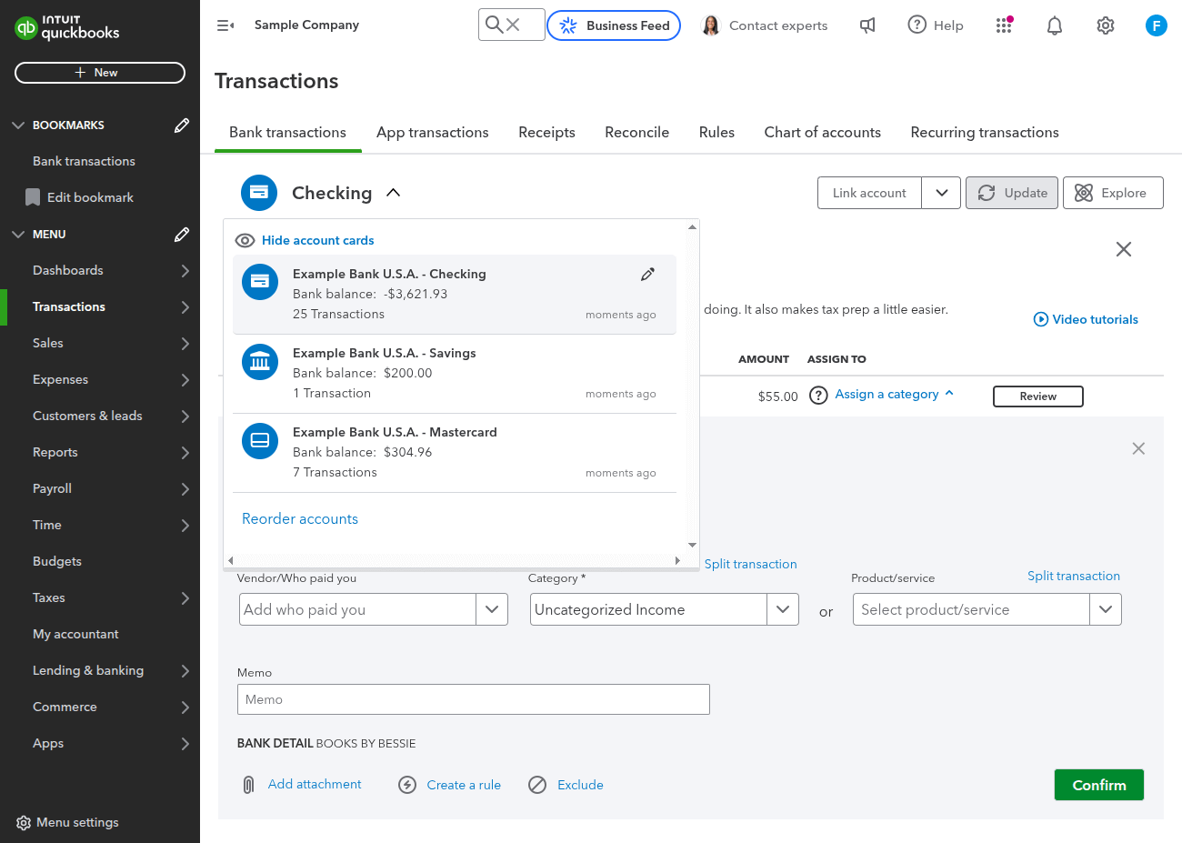 Accounts Payable QuickBooks